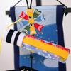 Ningyo no Kodomoya Honten Indoor Koinobori Carp Streamer Hanging Decoration Kintaro Extra Small 48cm with Wooden Stand Boys Day May Festival