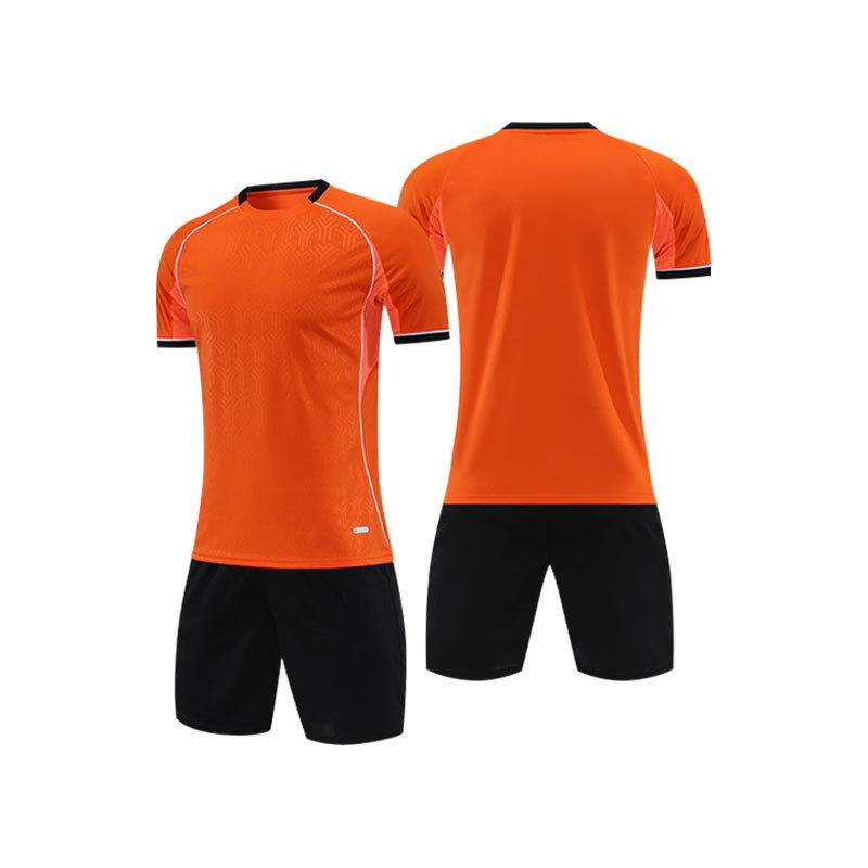 Short-sleeved Football Jersey Set, Competition Training Jersey, Adults and Children with The Same Jersey, Breathable Football Shirt
