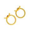 Fashion Creative Simple Hollow Geometric Circle Earrings For Women