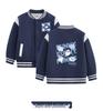 Baseballjacke mit Fleecefutter für Jungen: 2026 Neue Herbst-/Winter-Dicke Warme Lässige Oberbekleidung
