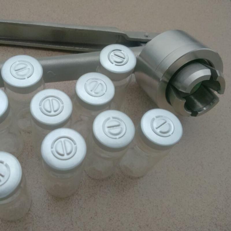 1 Pcs Stainless Steel Manual Crimper Vial Bottle Cap Sealer For 20Mm Aluminum/Plastic Capper Handheld Bottle Sealing Machine