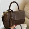 Niche Casual Portable Small Bag Women's 2025 Autumn New Fashion Commuter Small Square Bag High Value Shoulder Bag
