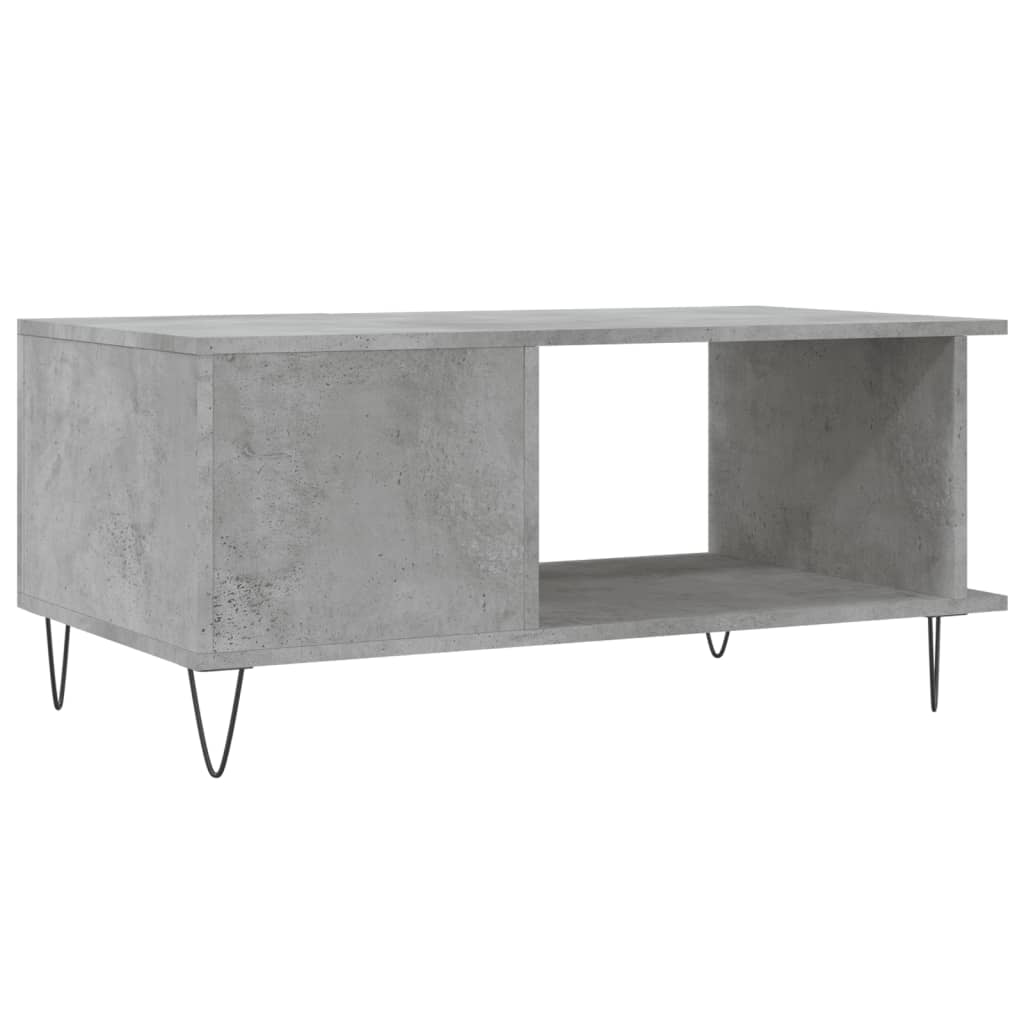  Coffee Table, Concrete Grey, 90x50x40 Cm