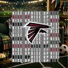 Atlanta-Falcons Rise Up Blanket Lightweight Flannel Bedding Blanket Perfect for Travel, Camping, Living Rooms, Offices, Sofas, Fan Christmas gift