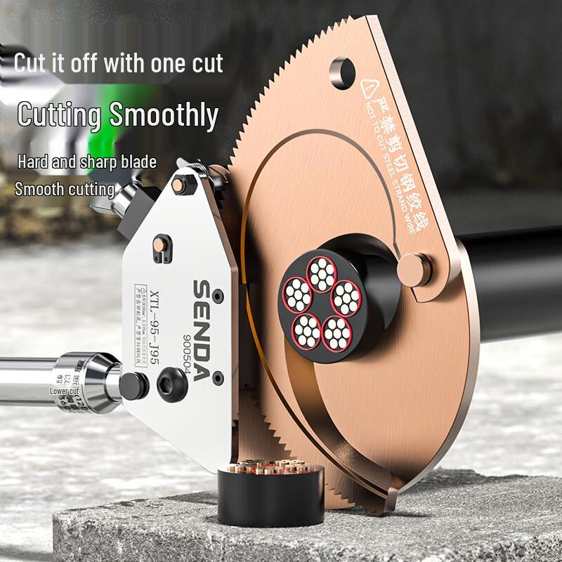 Shengda Ratchet Gear Cable Cutters