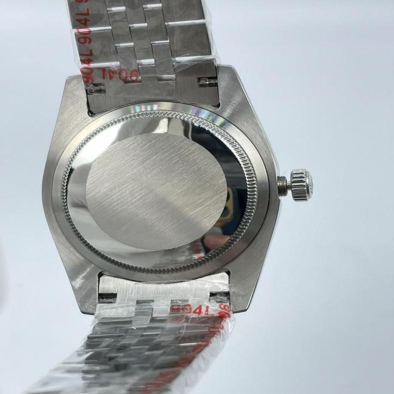 Ceas automat din oțel inoxidabil 904L pentru bărbați, ceas mecanic luminos și rezistent la apă din safir pentru afaceri