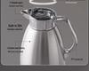 European Style 304 Stainless Steel Double-Layer Vacuum Thermos Flask, Large Capacity Roman Pot for Home Use, Anti-Scald.