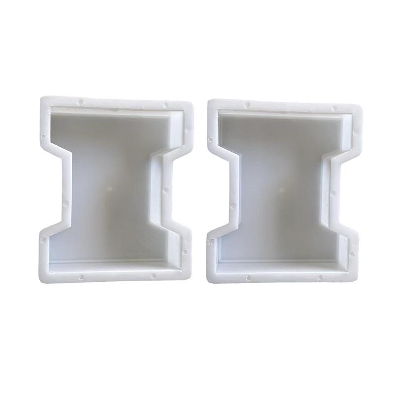 I-shaped Antique Floor Tile Mold for Courtyard and Park Paving