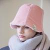 Allincomplete Teddy Reversible Bucket Hat  3 Colors 