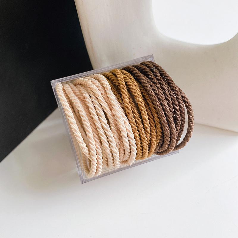 Autumn & Winter High Elasticity Hair Ties - Korean Style Simple Hair Rope for Women