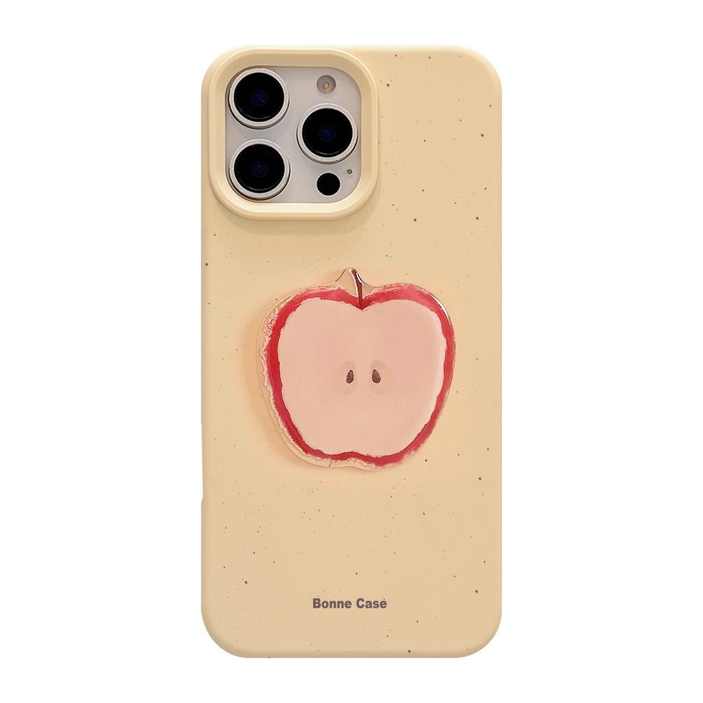Three Dimensional Fruits Suitable for Apple 17pro Max Mobile Phone Case Iphone16 Silicone 1314 Niche