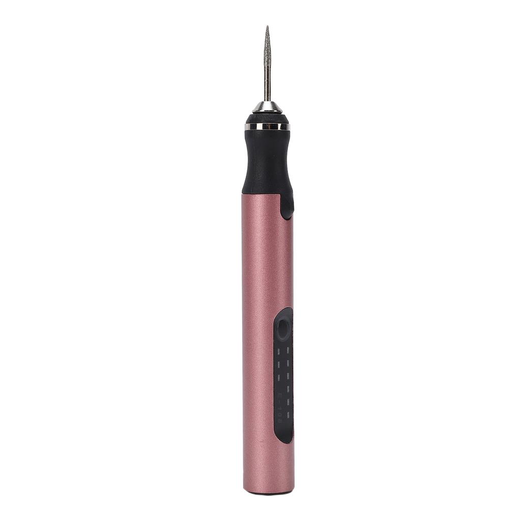 3-Speed Electric Engraving Pen, Rechargeable Cordless Polishing Pen, 5000-18000RPM Engraver with 20 Grinding Bits for Jewelry, Metal, Wood, Stone, Res