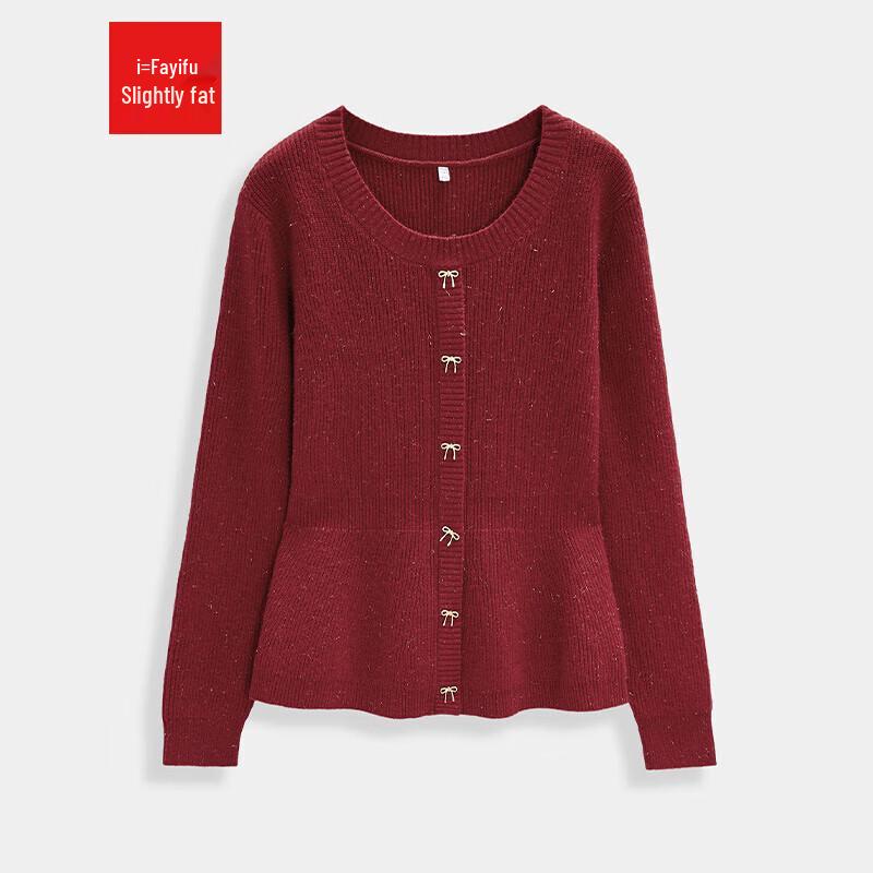 

IEF Aiyifu 2025 Осень Вязаный свитер с длинным рукавом M