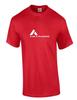 Air Atlantis White Logo Portuguese Airline Aviation Geek Red Cotton T-Shirt