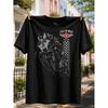 T-shirt da uomo stile Racing Moto/Design Grafico Isle of Man 2026/Abbigliamento Estivo e Primaverile per Appassionati di Moto/Vestibilità Larga Girocollo Moda