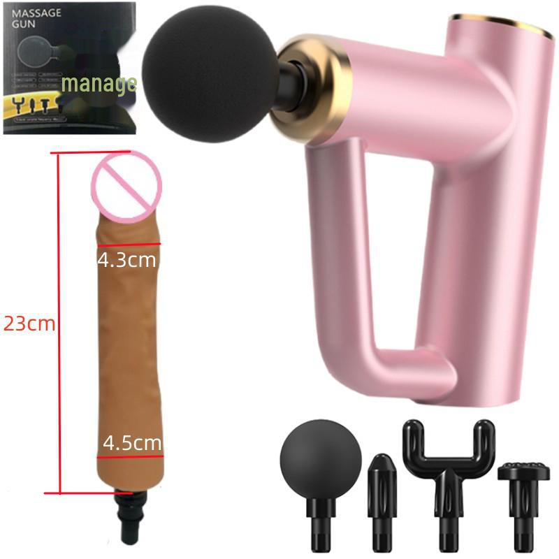 Multi-Function Massage Gun Adapter Kit with Silicone Heads for Adults