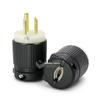 15A US Standard Audio Straight Plug for Small Generators (5-15P)