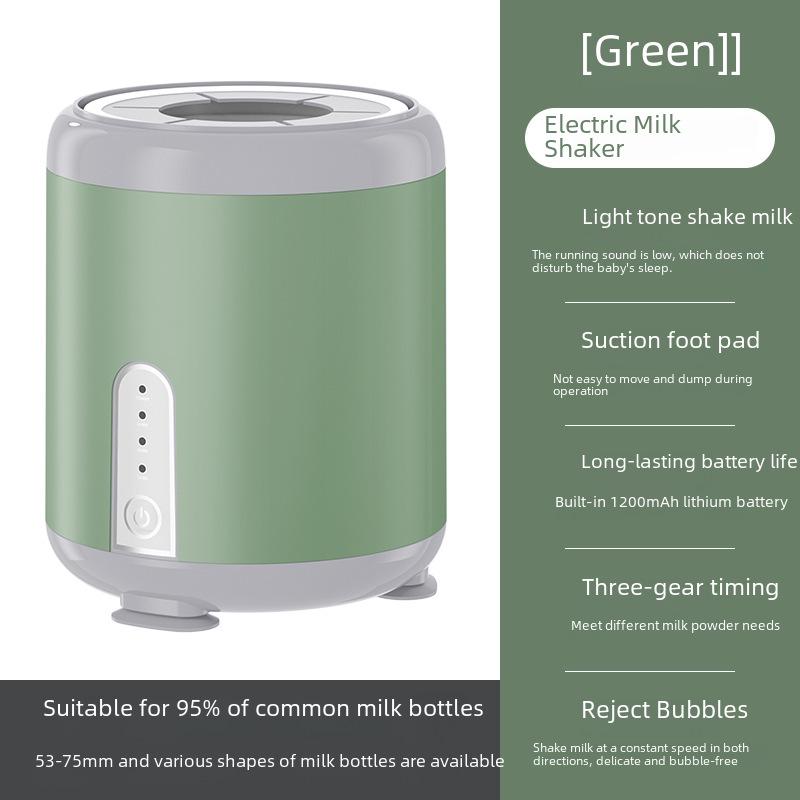 Smart Milk Shaker: Fully Automatic Electric Baby Milk Mixer & Blender.