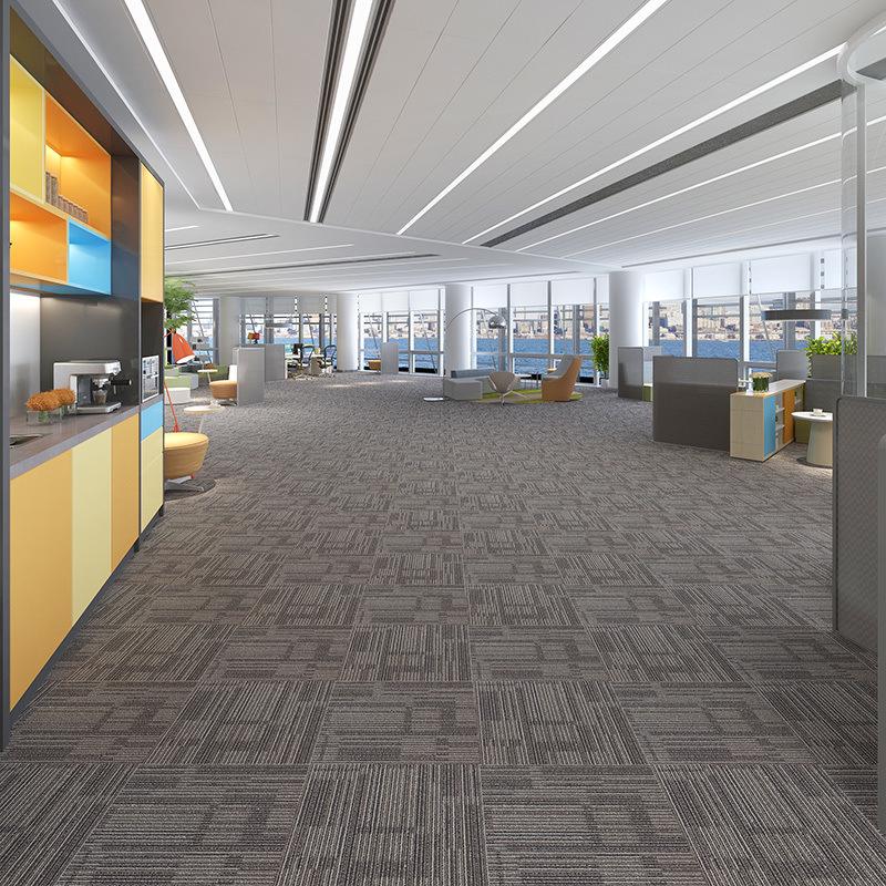 Anti-Slip Wear-Resistant Patchwork Carpet for Offices, Billiards Halls, Hotels, and Commercial Spaces