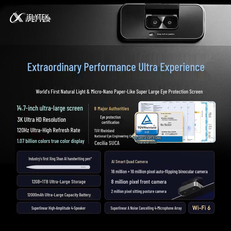 iFLYTEK AI Learning Machine T30 Ultra (CN Version)