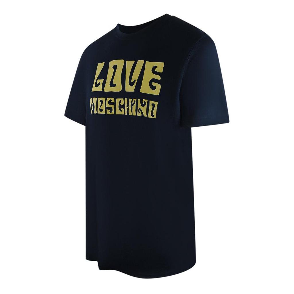Love Moschino Mens Groovy Cotton T-Shirt
