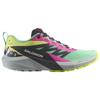 SALOMON Sense Ride 5 Sports Slip Resistant Waterproof Low top Running Shoes Unisex Green Pink L47234300