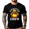 Cool Yellow Rubber Duck In 70s 80s Duck Cruise Fall Clothes Aesthetic Man Clothes Happy New Years Graphic Tshirts