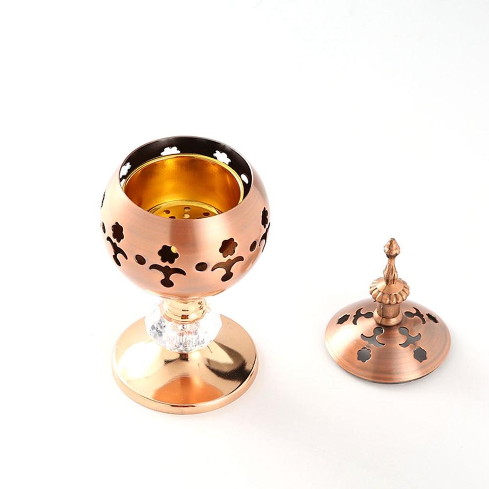 Fragrance Desktop Retro Iron Art Vintage Censer Rack Incesence Stick Holder Ornament Incense Holder