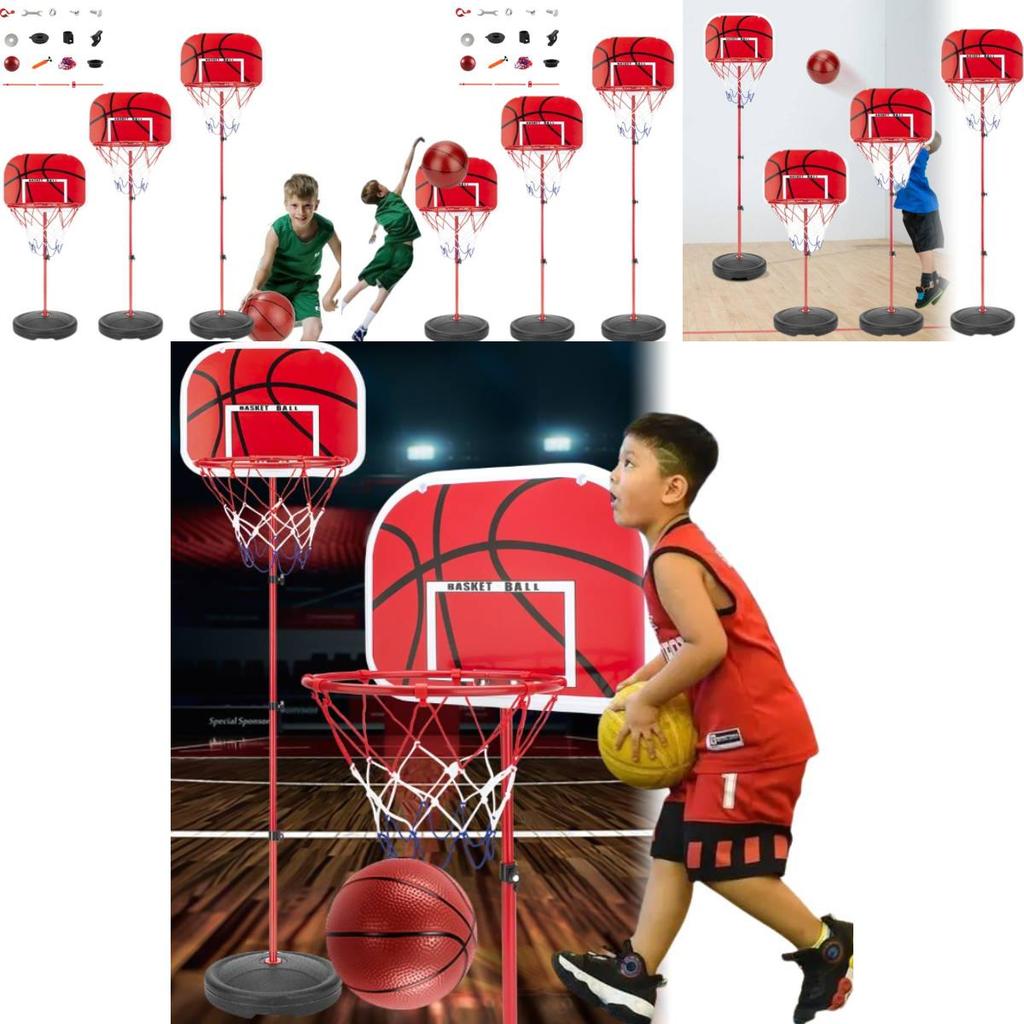Adjustable For Indoor And Outdoor Play With Heavy Duty Iron Frame