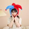 Personality Accessory Hat Artistic Youth Hats Simple Street Hat Plush  Clowns Hats for Halloween Costume