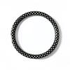 Leather Material Steering Wheel Cover Comfortable Hand Feel Universal Steering Cover  Car Interior