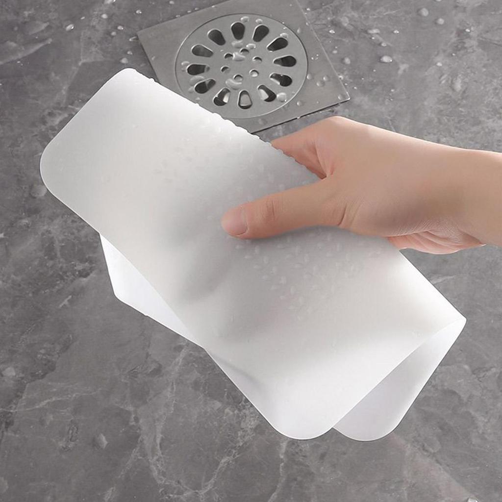 Silicone Drain Stopper Anti-Odor Sink Pad Bathroom Floor Drain Plug For Homeowners Renters Housekeepers Apartment Hotel Kitchen
