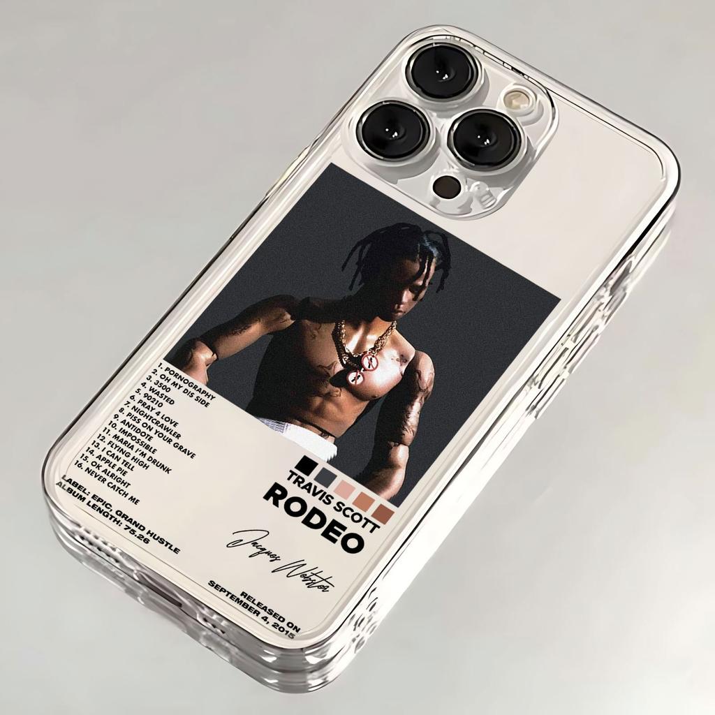 Travis Scott Cactus Jack Handyhülle Für iPhone 17 16 15 14 13 12 11 Pro Max Mini SE 7 8 Plus Luft Stoßfest Weiche Hülle Fundas