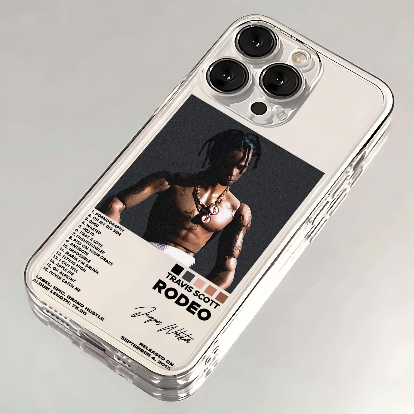 

Travis Scott Cactus Jack Phone Case For iPhone 17 16 15 14 13 12 11 Pro Max Mini SE 7 8 Plus Air Shockproof Soft Cover Fundas iPhone 13