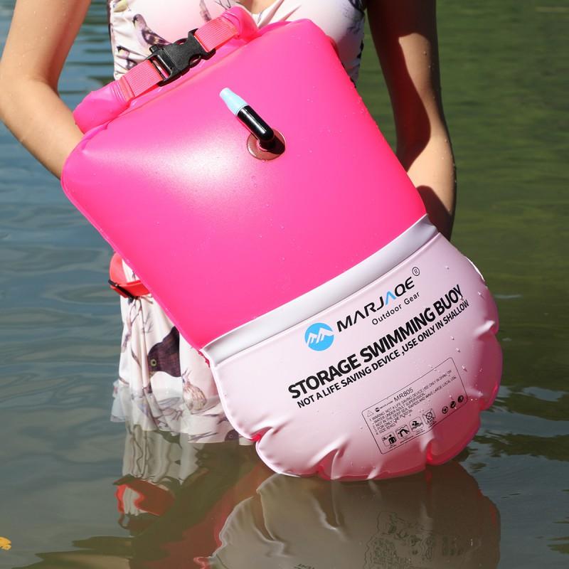 Waterproof Floating Swim Bag With Storage Compartment Adults Pool Beach Water Sports