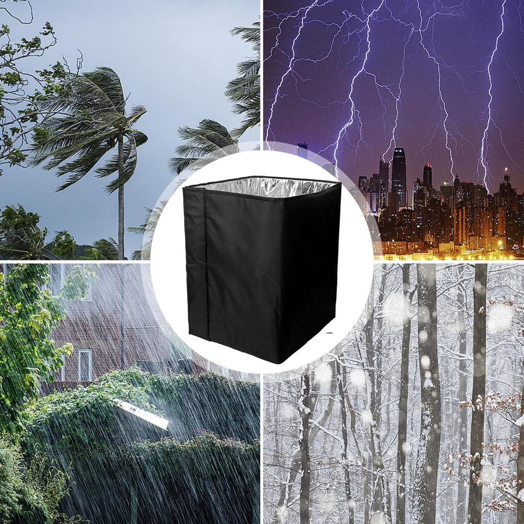 600D Oxford Bee Hive Wrap Adjustable Winter Bee Hive Insulation Cover Waterproof Windproof for Cold Weather Beekeeping Supplies