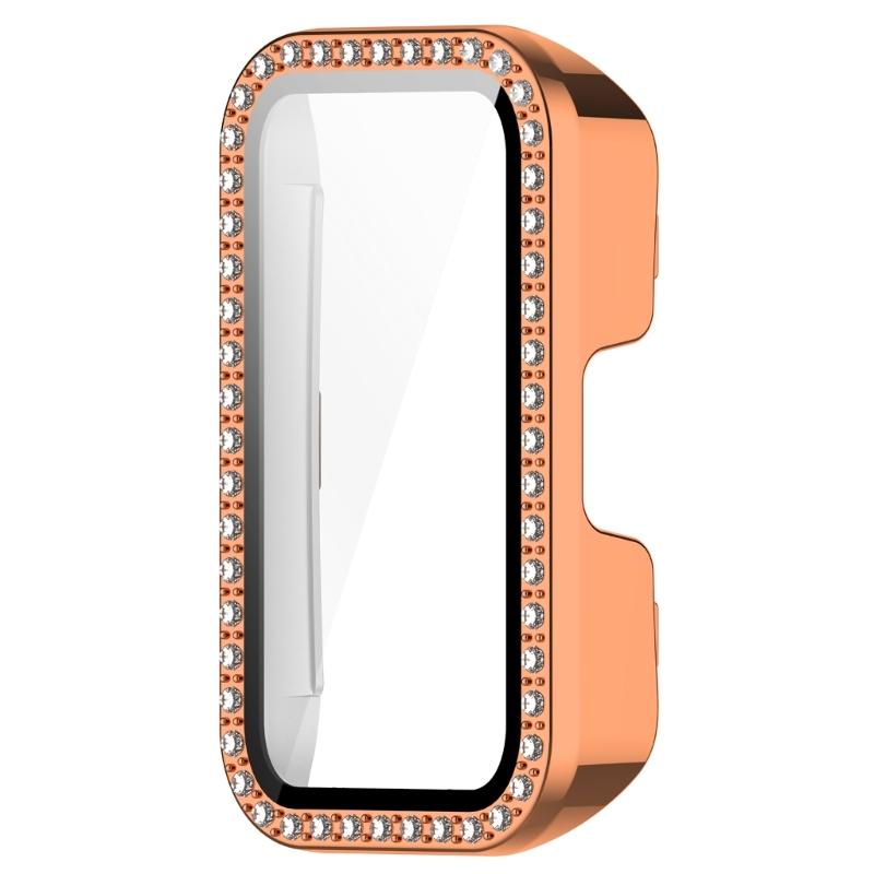 Screen Protectors Case For Band 9/8 Full Coverage PC Bumper for Smartwatch Protective Cover Case