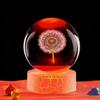 Dandelion Crystal Ball Night Light - Unique Gift for Girls' Birthdays & New Year Ornaments