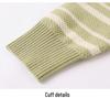 2026 Spring Knit Top for Moms: Lightweight Striped Sweater for Middle-Aged & Elderly Women, Perfect As a Spring & Autumn Layer