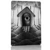 Door on a Hill D Texture Metal Poster Customized Wall Art Tin Sign Gift for Mancave Decoration Garage Decorations Desk Decor