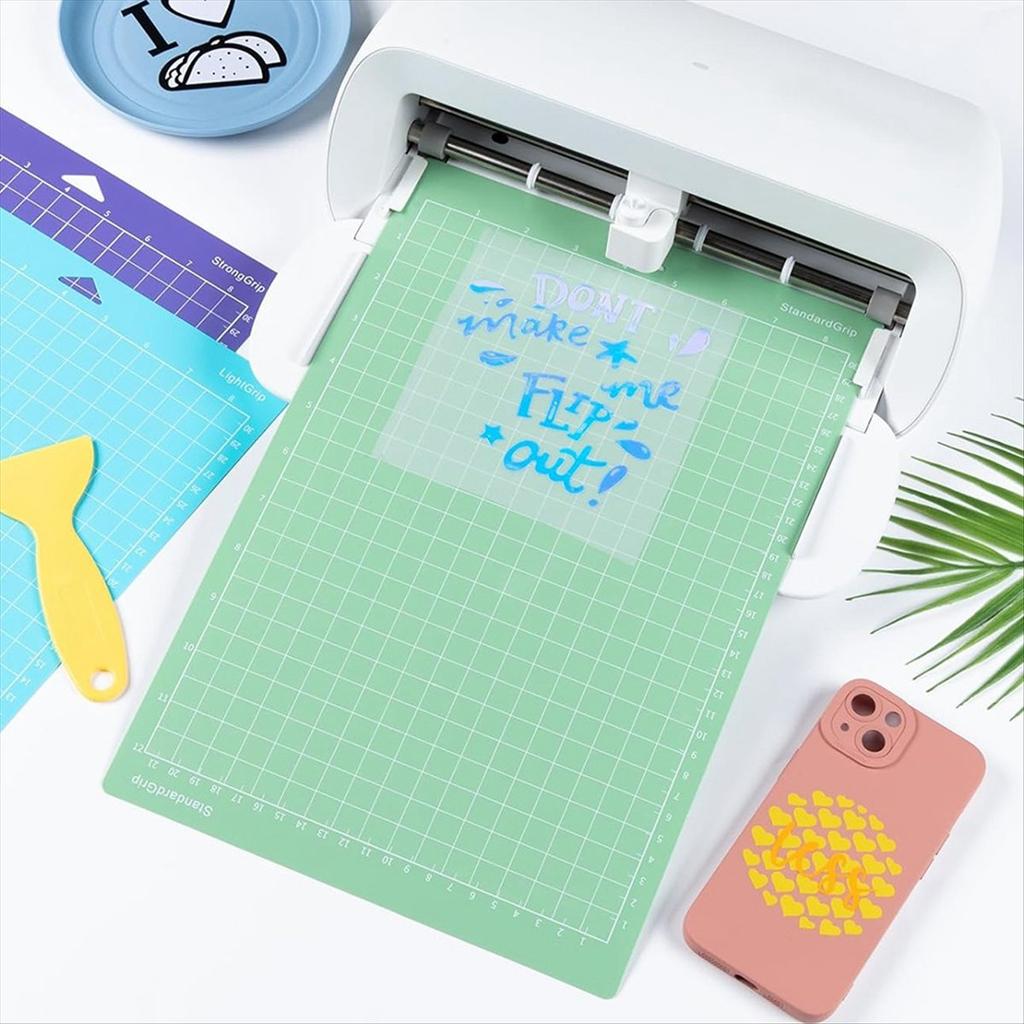BHBL Cutting Mats for Joy Xtra, 3 Pack Cutting Mats 8.5x12inch Adhesive Reusable Cutting Mats Plotter Pad