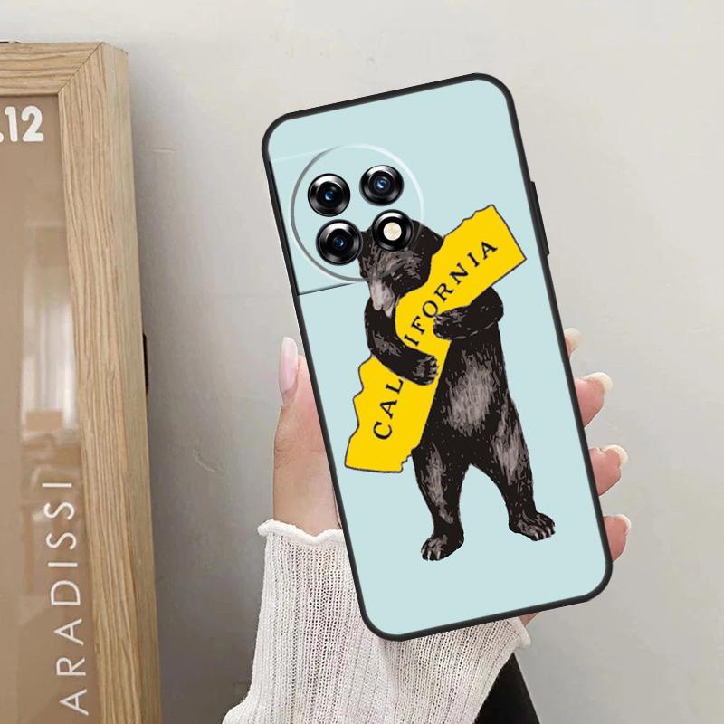 

Cartoon Grizzly Bear Case For OnePlus Nord CE 5 2 3 4 Lite N20 N30 OnePlus 15 13 12 10 R 13T 10T 11 9 10 Pro Cover OnePlus 11
