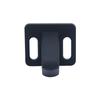 Black Screen Handle Service Set with Screws, Left and Right Pull Handles, Curved Grip Shape for Restoring Worn Screen Panel Pull Points During Daily