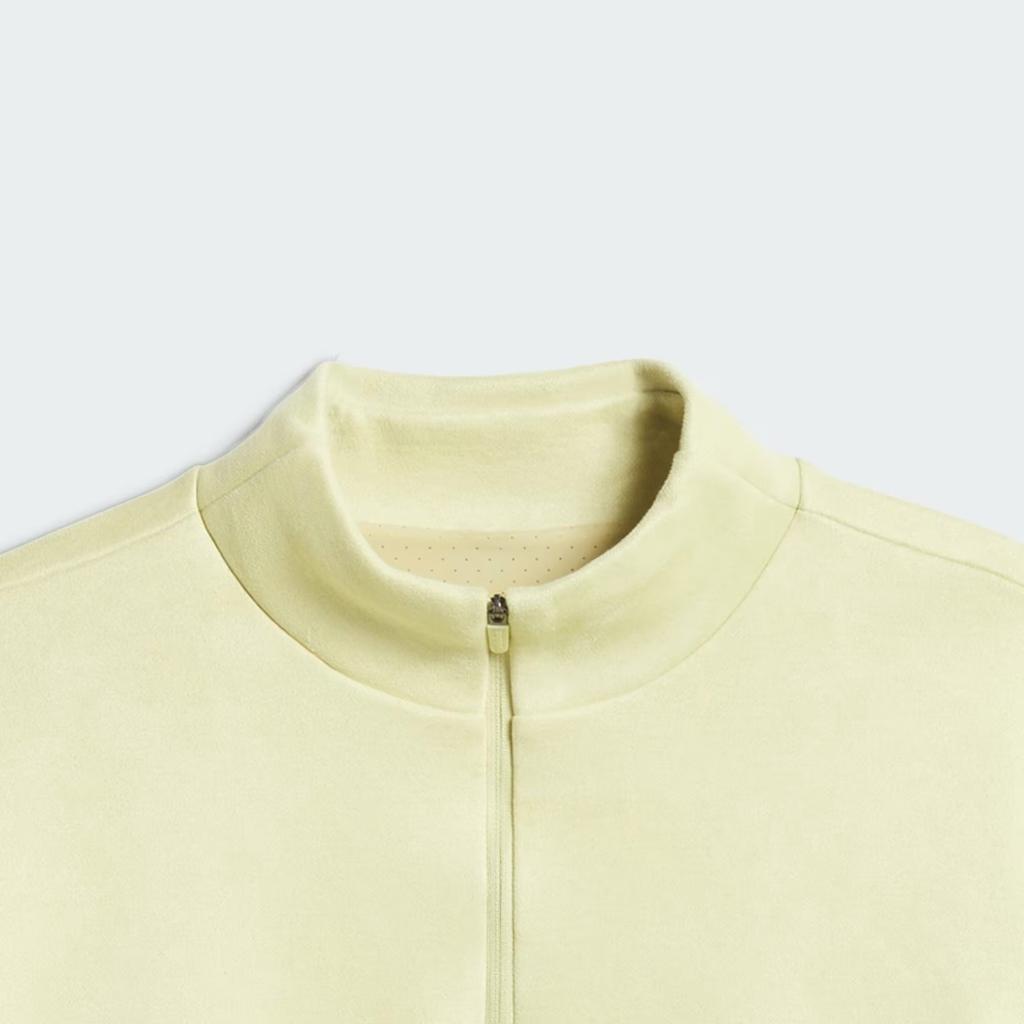adidas THE 2024 COLLECTION Sweatshirts Unisex Gold Stand Collar Moderate Regular IN7713