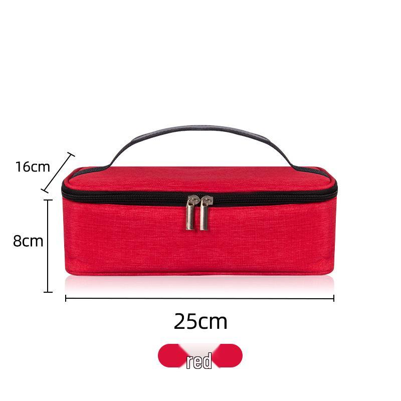 Insulated Portable Lunch Bag - Small Capacity, Unisex Design