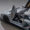 Lamborghini Aventador SVJ 63 1:Maßstab 1:24 Die-Cast Metallmodellauto - Schwarze Sammler-Displayfigur