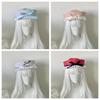 Ruffle Sailor Hat Dome Navy Cap Retro JK Bow Beret  Travel