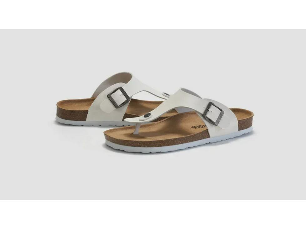 Ruizu Cork Slippers: Trendy Korean-Style Unisex Summer Beach Sandals & Casual Flip Flops