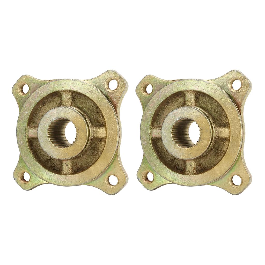 1 Pair 4 Stud 24T Spline Rear Axle Wheel Hubs 25mm for 125cc 150cc 200cc Go Kart ATV Quad