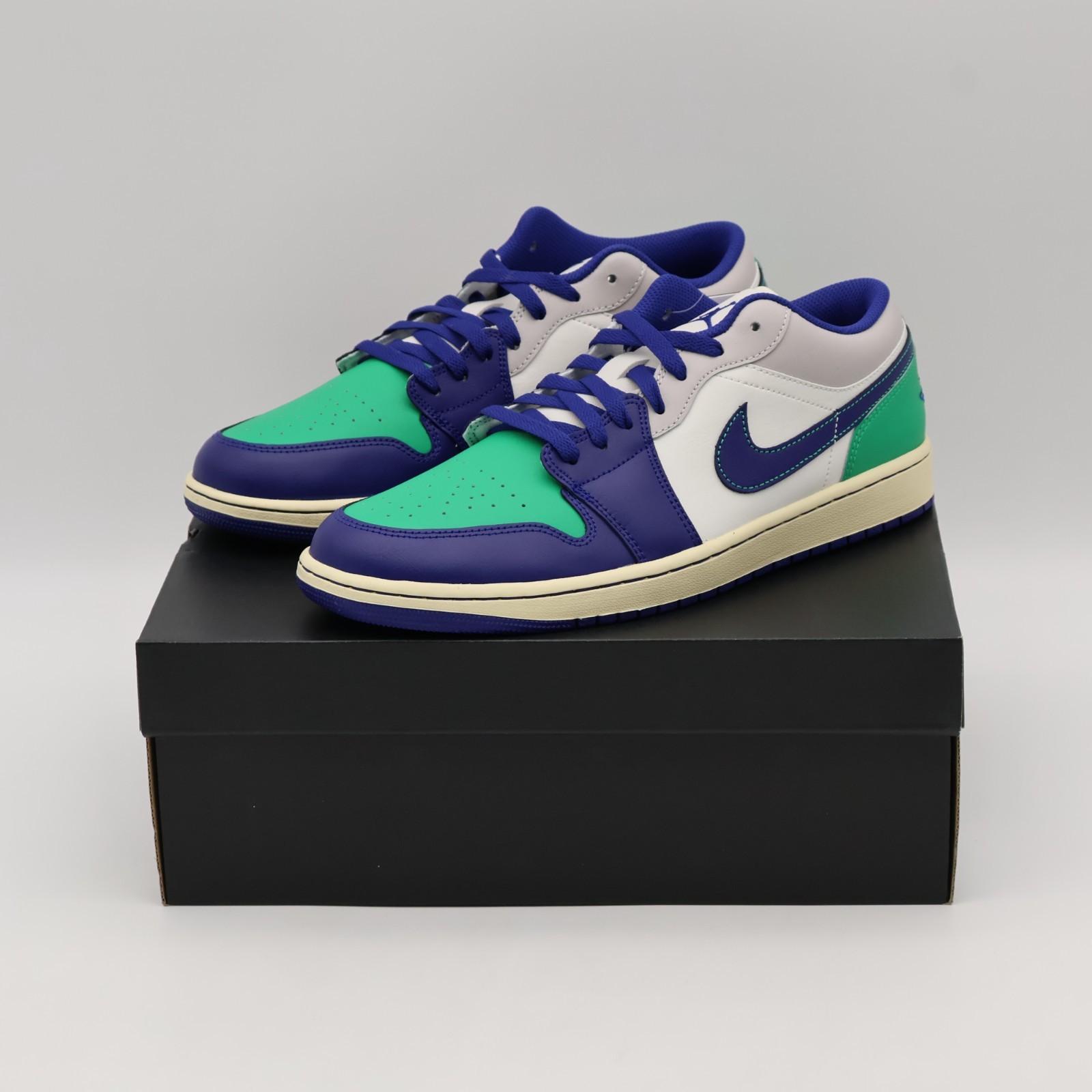 553558-147 Nike Air Jordan 1 Low Seahawks (Мужской) 10